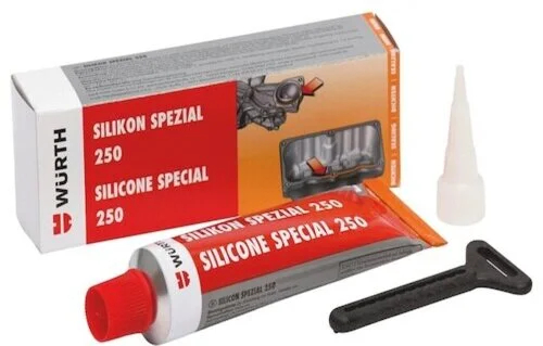 WÜRTH 089 0 323 SİLİKON SIVI CONTA SİYAH 250C 70ML